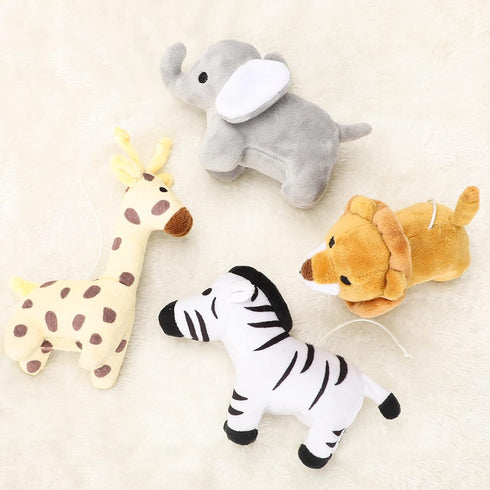 12 CLYMENE Safari Animals Baby Musical Crib Mobile - Jungle Animals Mobile for Crib with Lullabies for Baby Boys