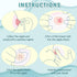 12 Pieces Nipple Shields 20 mm - Contact Nipple Protector with Clear Carrying Case, Silicone
