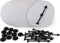 12 Board Game Arrow Spinners, Family Games Accessories - Blank DIY Gaming