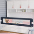 (71", BABY JOY Bed Rails for Toddlers, Extra Long, Swing Down Safety Bed Guard for Convertible Crib, Folding Baby