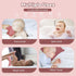 100% 6 Pack 12x12in Yoofoss Muslin Baby Washcloths Organic Cotton Face Towels Wash Cloths for Baby Soft and Absorbent