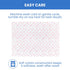 28x52 Inch (Pack 3), Delta Children Fitted Crib Sheets for Girls and Boys - Crib Sheet for Standard Crib and Toddler