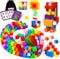 TOY Life 64 Pcs Magnetic Blocks - Magnetic Building Blocks for Toddlers Age 3-5, Learning Building Toys for Kids Ages
