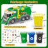 3 4 5 6 7 8 Set 3 AuroTops Garbage Truck Toys for Kids Years Old Boys Toy Trucks with Sound and Light,Toddlers Birthday