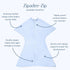Cozy 3-6 SleepingBaby Zipadee-Zip Transition Swaddle - Baby Swaddling Blanket with Zipper Convenience - Roomy Wearable