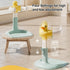 JENPECH Baby Shower Rack Height Width Adjustable Anti-Slip Base Baby Bath Rack Duck Design Portable Toddler Bath Stand
