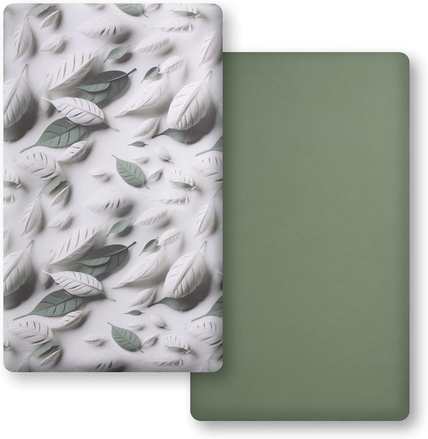 Organic Crib Sheet - 100% Cotton Baby Crib Sheets - Standard Crib