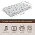 KuphiL10C Plane Theme Cloud Hot Air Balloon Pattern Baby Crib Sheet and Breast-Feeding Nursing Pillow Cover