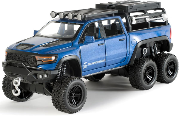 FRJV Toy Trucks for Boys 1/32 Diecast Trucks Mammoth Model Truck,Collectible Pickup Truck