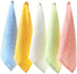 Tosnail 20 Pack 10" x 10" Ultra Soft Bamboo Fiber Baby Bath