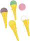 Fun Express Ice Cream Cone Shooters Toys - Set of 12 Party Supply and Classic Novelty Toys