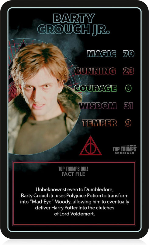 Top Trumps Card Game Harry Potter Dark Arts - Family Games for Kids and Adults, Learning Games for 2+