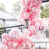 PartyWoo 100 pcs Light Pink Balloons, 10 Inch Pastel Baby Pale Pink Latex Helium for Baby Shower, Wedding, Birthday
