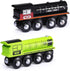 Set Set (10 3+ SainSmart Jr. Wooden Train Accessories, Magnetic Toy Car PCS), Compatible with All Major Brands, Gift