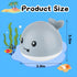Light Up Toddla Whale Bath Toy Sprinkler for Kids Age 1-8, Mold Free Bathtub Water Pool Shower Toys for Babies
