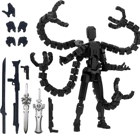 PkghoKids Assembly Completed T13 7.2inch Action Figure 3D Printed Multi-Jointed Movable T13 Nova