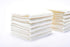 Kyapoo Baby Washcloths 12 Pack, 12x12 Inches Microfiber Coral Fleece for Newborns, Infants, and Toddlers - White