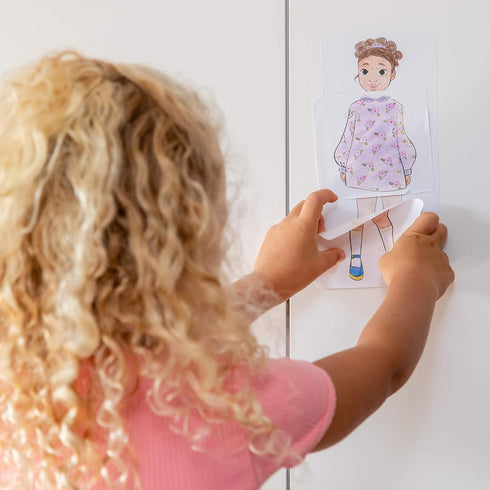 Educational Insights PaperCraft Fashion Parade, Fashion Boutique Toy, Paper Dolls, Ages 3+