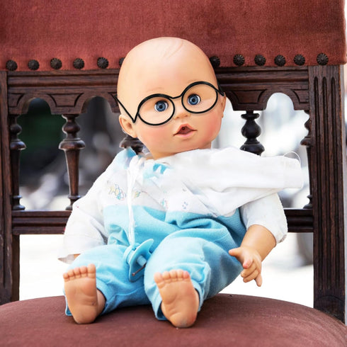 jojofuny 20pcs Doll Glasses, Miniature Eyeglasses for Dolls & Pets Costume Accessories
