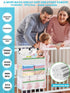 Hanging Diaper Caddy Organizer, Spacious Baby Diaper Organizer for Changing Table, Playpen/Wall - Holds 90+ Diapers