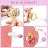 LSTRAGY 4 Pack Silicone Pacifier Clip, Pacifier Holder for Boys and Girls, Adorable Sunflower Pacifier Strap Fits