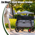 Waybas 4 W2 W4 102 13 Side Breathable Wagon Stroller Sunshade Net Canopy, Adjustable Wagon Attachment Cover Canopy