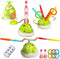 SCMAO 3 in 1 Musical Jump, Toss Ring Game and Stomping Launch Rocket