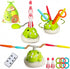SCMAO 3 in 1 Musical Jump, Toss Ring Game and Stomping Launch Rocket