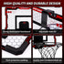Mini Basketball Hoop Indoor Kids with Electronic Scoreboard Small Basketball Goal Hanging Door Dunk Proof