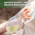 4oz/100ml haakaa Manual Breast Pump for Breastfeeding, Silicone, Clear