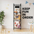 15.8" SpaceAid Stuffed Animal Storage Organizer, Wood Animals Zoo Toy Plushies Storage Holder, Large Capacity Plush Toy