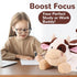 22 Inch 4.5 (22" 4.5 lbs gnomantic Cow Weighted Stuffed Animals - Pounds Weighted Plushies Cow Stuffed Animals - Big