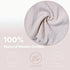 Wheat Muslin Nursing Pillow Cover for Breastfeeding Support