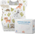KIIS Disposable Baby Bibs for Travel - Paper Bibs for Infant, Toddlers