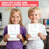 9x12 SCRIBBLEDO Hangman Board Game Dry Erase Double-Sided Whiteboard with Blank Writing Surface Hang Man Games Reusable