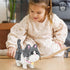 Cute Animal Micro Mini Building Blocks Kit - Blue Cat Mini Bricks for Adults, Boys and Girls, 673 PCS Party Favors