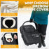 Orzbow Car Seat Cover Baby, Carseat Covers Baby for Infant Boys & Girls, Coral Fleece Winter Car Seat Cover with Collar