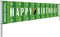 Large Football Happy Birthday Party Banner, Game Day Sports Party Decorations, 9.8 x 1.6 feet