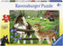 Ravensburger New Neighbors 60-Piece Jigsaw Puzzle - Unique Shape Pieces, Ideal for Kids