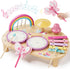 Lehoo Castle Toddler Drum Set, Unicorn Montessori Music Toys with Xylophone, 7