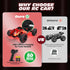 1:18 2WD 2.4GHz 50 8-12 Tecnock RC Cars for Kids, Scale RC Car with USB-C Easy Charging, Remote Control Car with LED