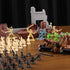 3 otters 310PCS Military Soldier Playset, Toy Soldiers Medieval Knight Army Men Pirate Castle Model Assembly for Boys Birthday Christmas Party Gift