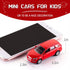 Die Cast Metal Toy Cars Set of 5 - Openable Doors Pull Back Car Gift Pack for Kids