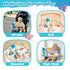 0-6-12 Jollybaby Musical Bassinet Stroller Crib Mobile Toy for Baby Months, Infant Clip On Arch Hanging Toy with Music