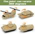 8 4-7 XDUOYJOY Military Airplane Toy, Army Toys Fighter Jet with Vehicles, Army Men Trucks Airplanes Helicopter Car