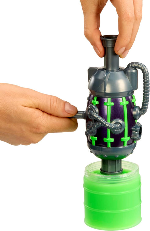 6 Ninjombie Prime Slime Dragon Vehicle, Boys Action Ninja Zombie Slime Action Figure Vehicle, Ages +