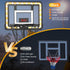 Kids Indoor Basketball Hoop with Scoreboard & Timer, Adjustable Height 3ft-5.8ft, Goal Toy for Outdoor Backyard Sports
