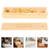 VOSAREA Wooden Pregnancy Test Keepsake Box Decorative Storage Case for Announcements and Keepsakes for Parents Elegant