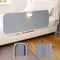PlentiVive Travel Bed Rails for Toddlers with Motion Sensor Light, Foldable Toddler Bed