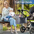 GuoluvSoo 4 Pack Backpack. Stroller Hooks Multifunctional Clips for Bags, Diaper Bags, Purse & Universal Fit